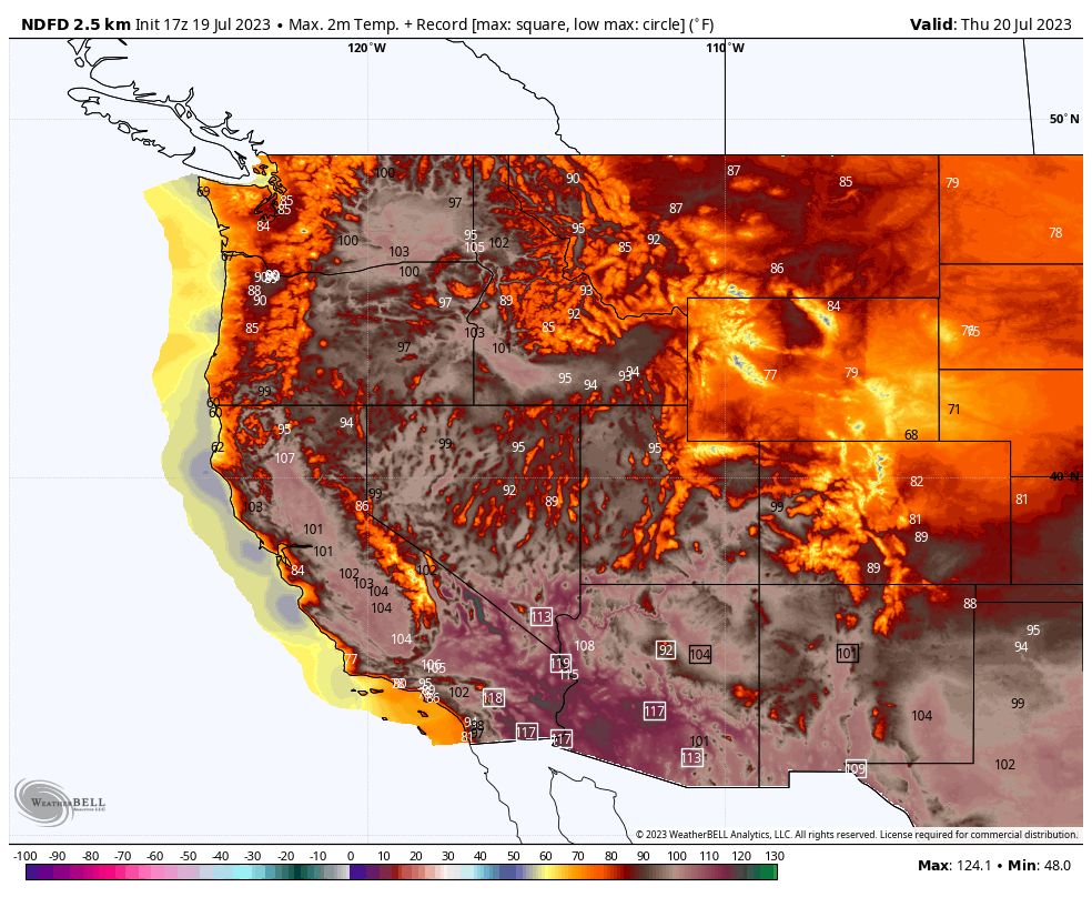 Record-long heat wave in southern U.S. shows no sign of ending