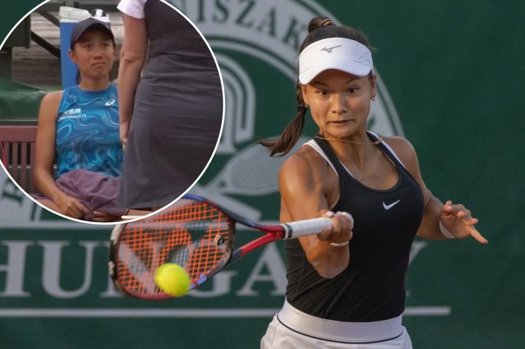 Kiara Toth's antics vs. Zhang Shuai earn her tennis scorn