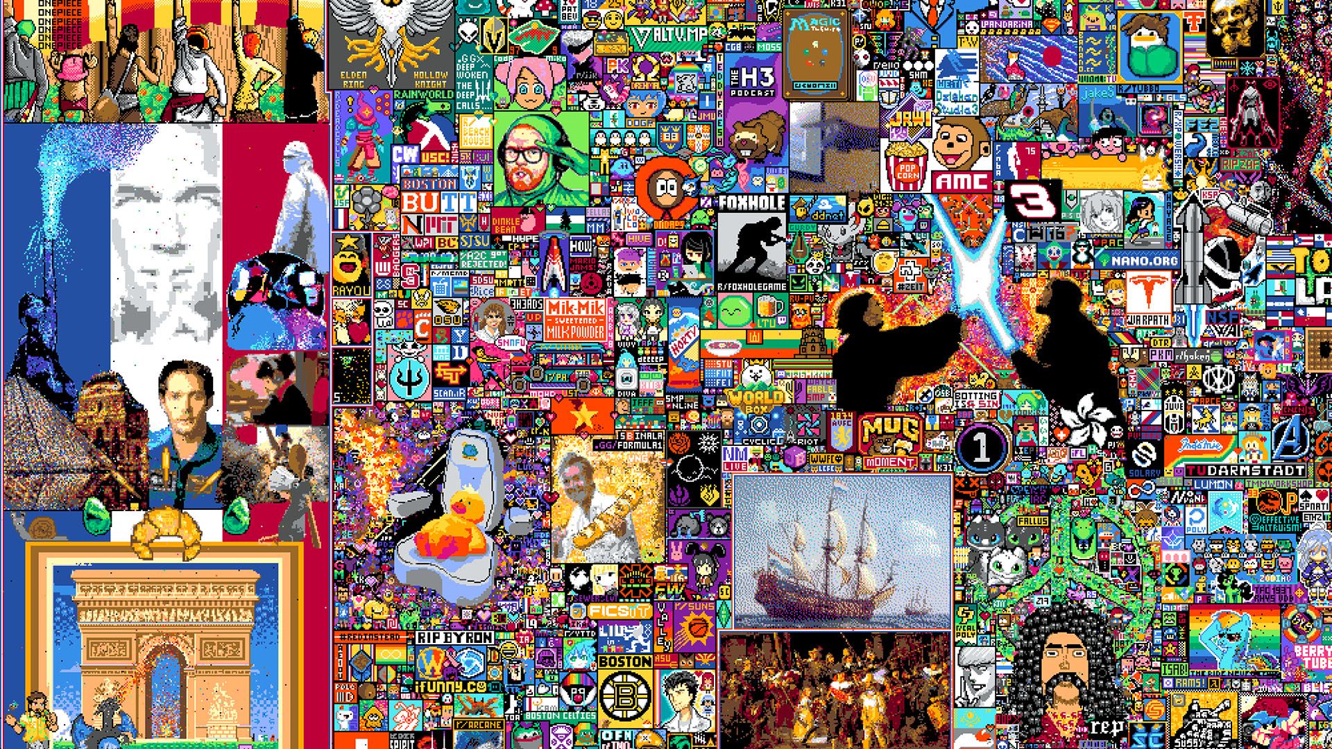 r/Place : la Pixel War fait son grand retour sur Reddit