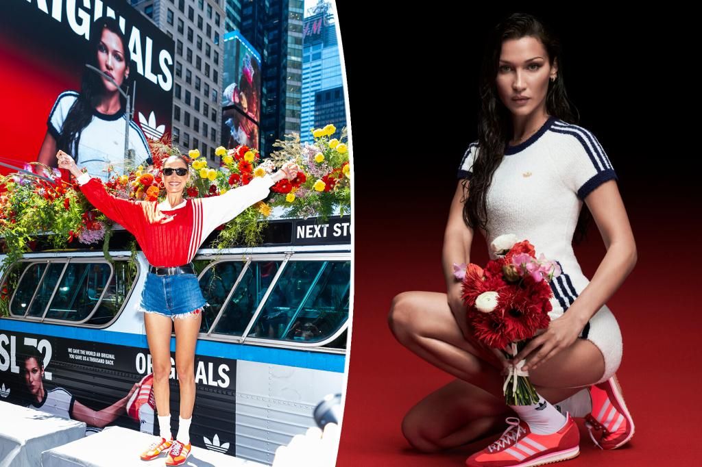 Adidas pulls Bella Hadid sneaker ads after Israel backlash