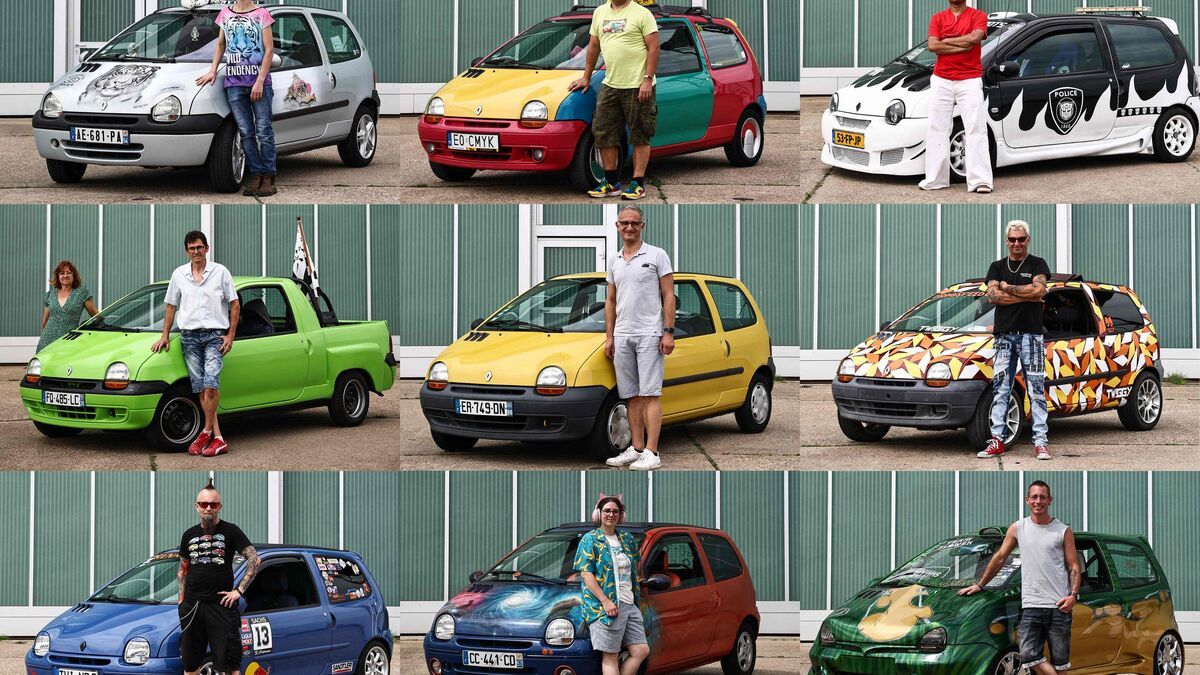 La Twingo fête ses 30 ans, des passionnés lui rendent hommage