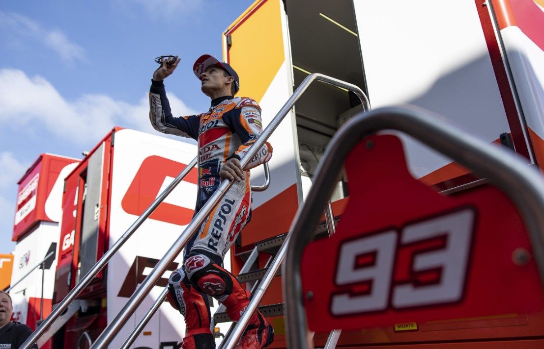 MotoGP Autriche J2, Marc Marquez (Honda/Q18 S10) : "ça ne change pas grand-chose pour moi de finir dixième ou quinzième"