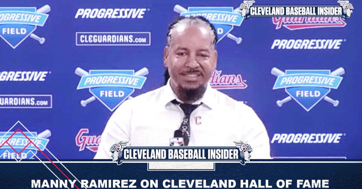 Manny Ramirez Talks About Being Inducted To Cleveland Hall Of Fame