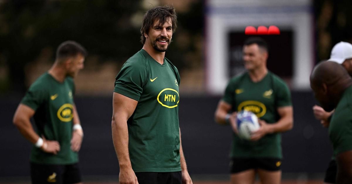 Coupe du monde de rugby : l'Afrique du Sud avec Etzebeth et sept avants sur le banc contre l'Irlande