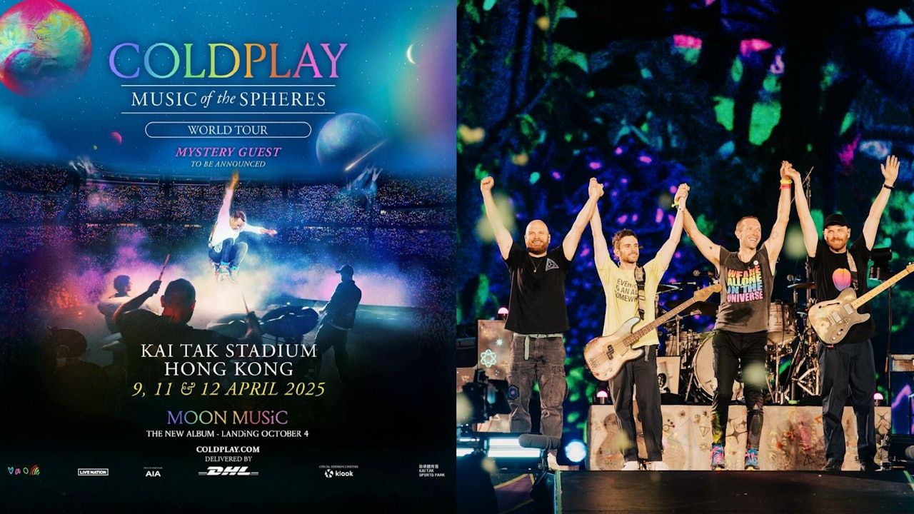 Coldplay香港演唱會10月公開發售 呢類人靠1方法有機會預先搶飛