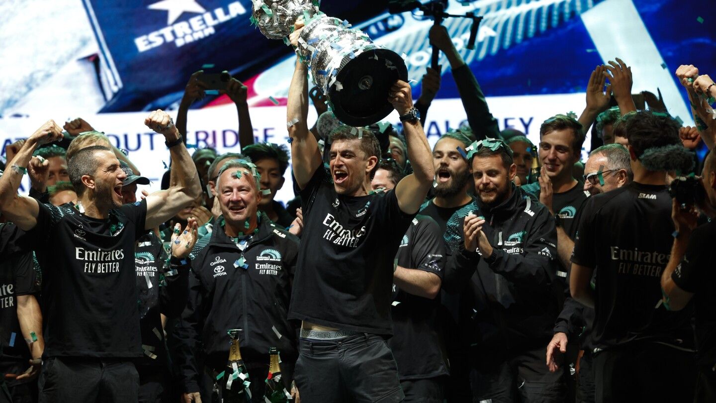 New Zealand achieves America’s Cup three-peat as Britain's title quest goes on