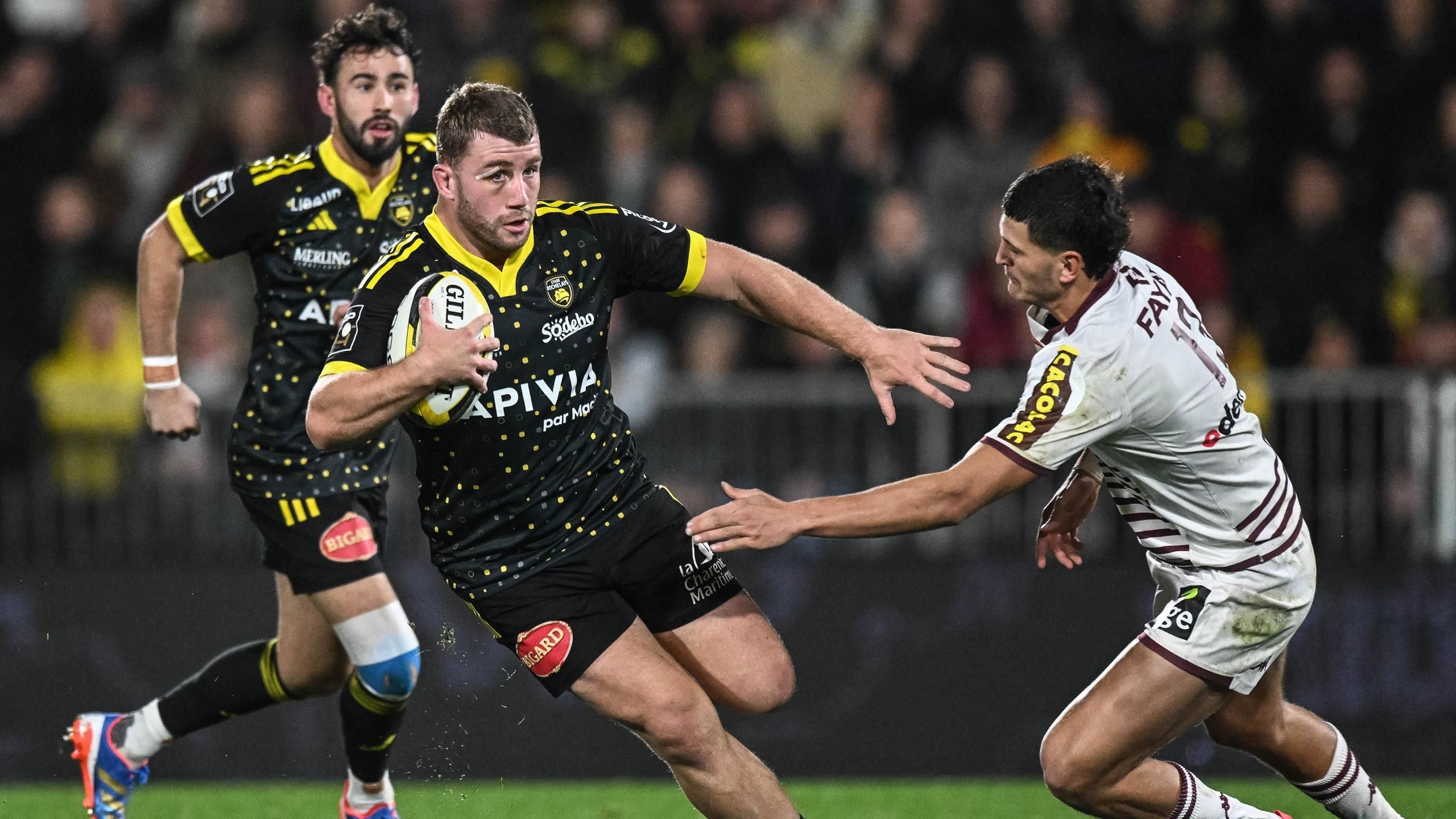 Un doublé de Pierre Bourgarit, et La Rochelle renverse l'UBB