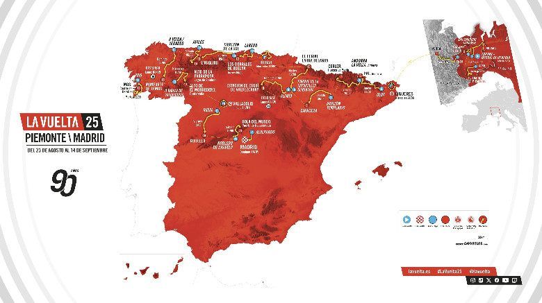 Le parcours de La Vuelta 2025 dévoilé... un passage en France