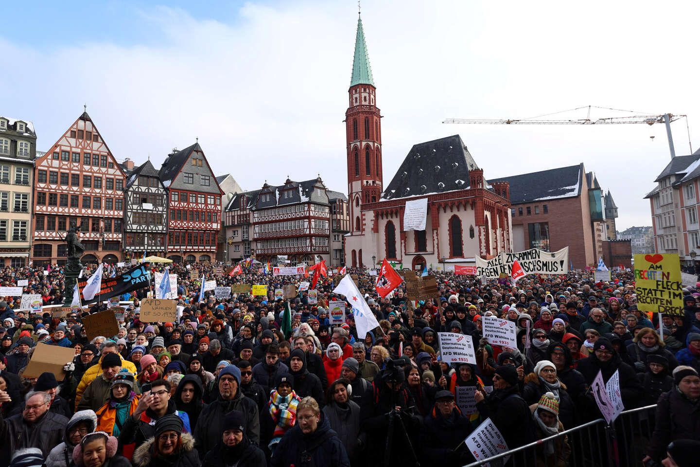 En Allemagne, plus de 250 000 personnes manifestent contre le parti d’extrême droite AfD