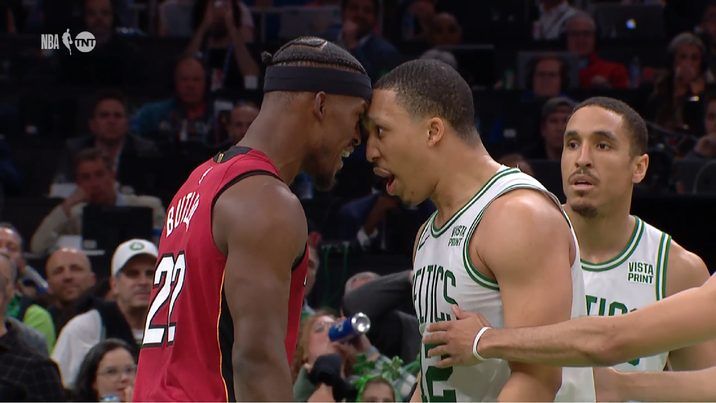 l'altercation entre Jimmy Butler et Grant Williams