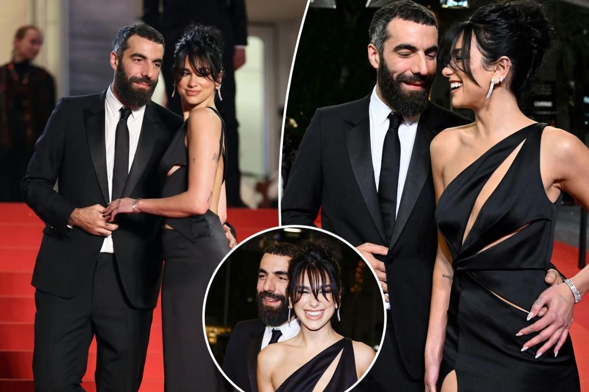 Dua Lipa makes red carpet debut with Romain Gavras at Cannes Film Festival