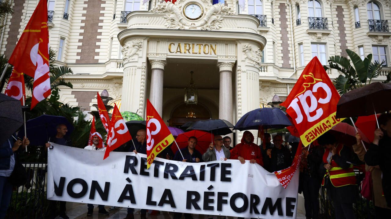 La bataille contre la réforme des retraites s’invite au Festival de Cannes