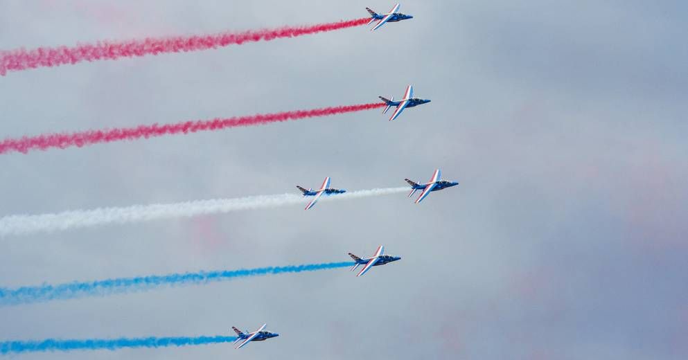 VIDEO. Salon : la Patrouille de France a 70 ans, mais d’où viennent ces acrobates du ciel ?