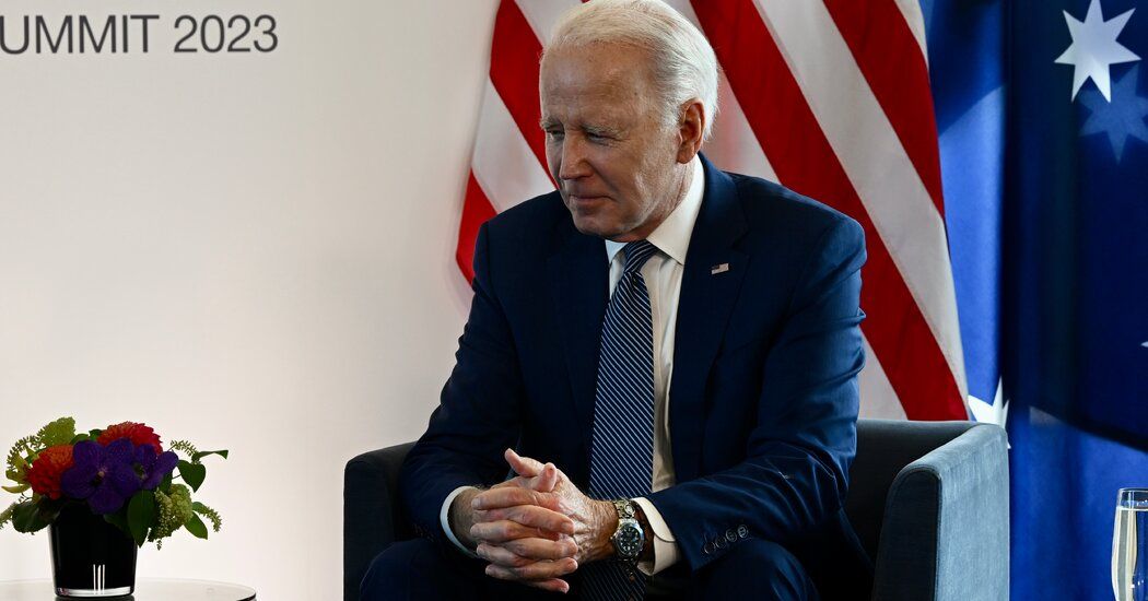 Biden Says He’s Optimistic on Debt Talks