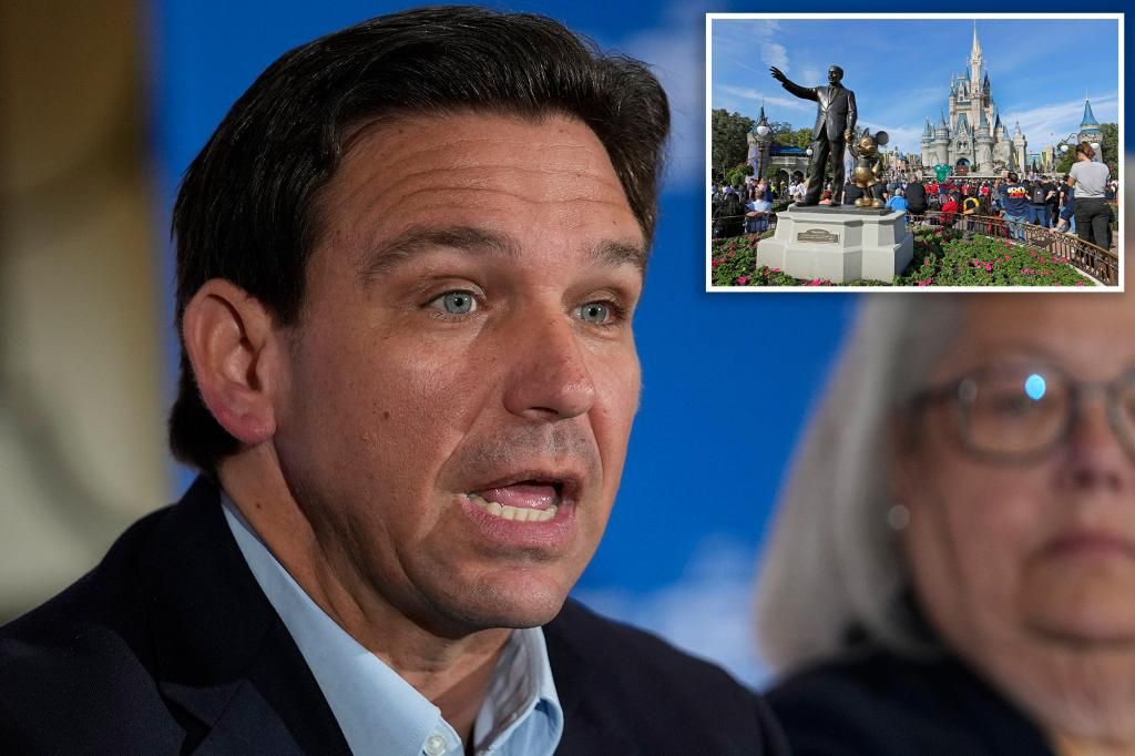 Florida Gov. Ron DeSantis standing ground on Disney fight