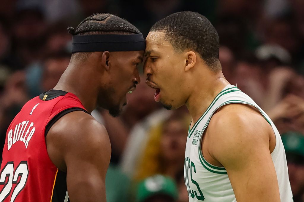 Jimmy Butler laughs off Grant Williams' Game 2 taunting