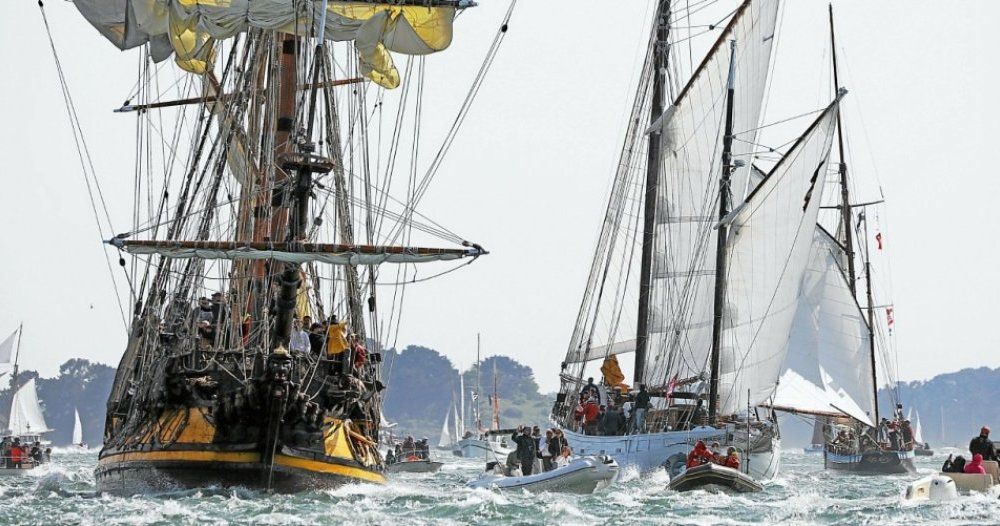 Époustouflante grande parade sur le golfe du Morbihan ! [En images]