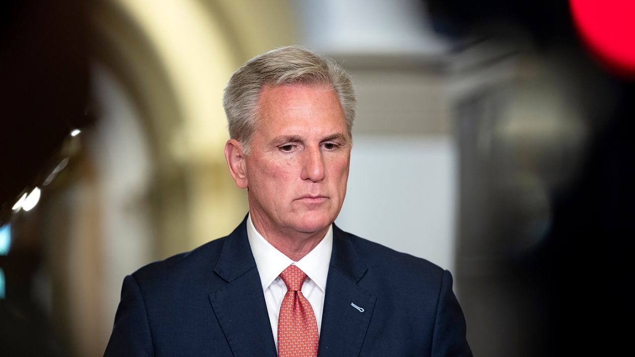 McCarthy signals debt limit negotiations can’t move forward until Biden returns