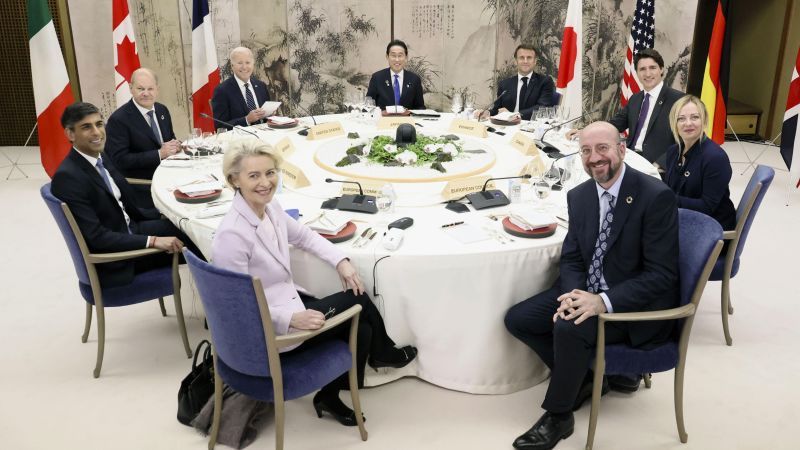 Japan's G7 summit menu: World leaders have plenty on their plates, including beef, oysters and sea urchins