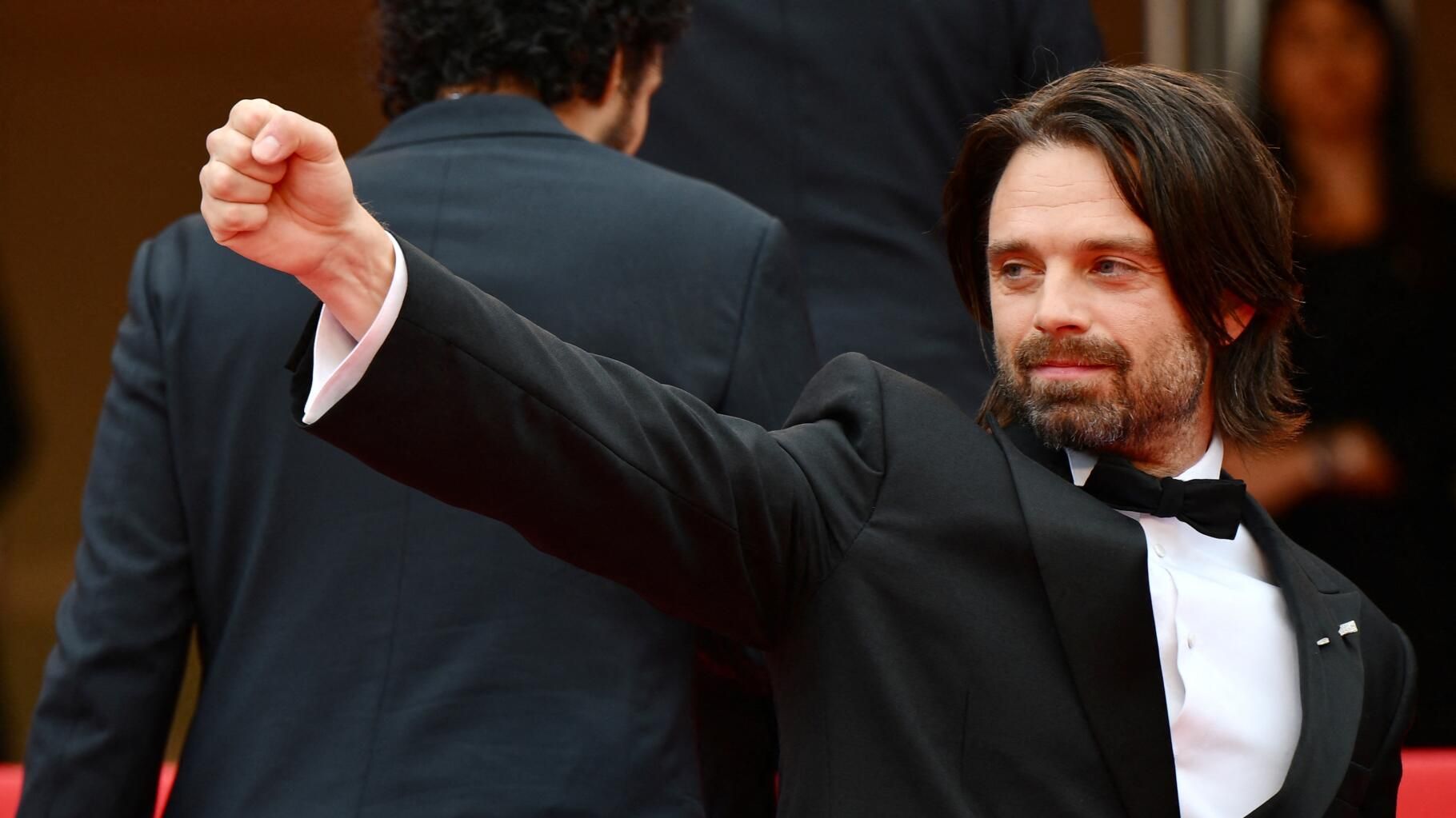 Au Festival de Cannes, Donald Trump a presque monté les marches grâce à Sebastian Stan