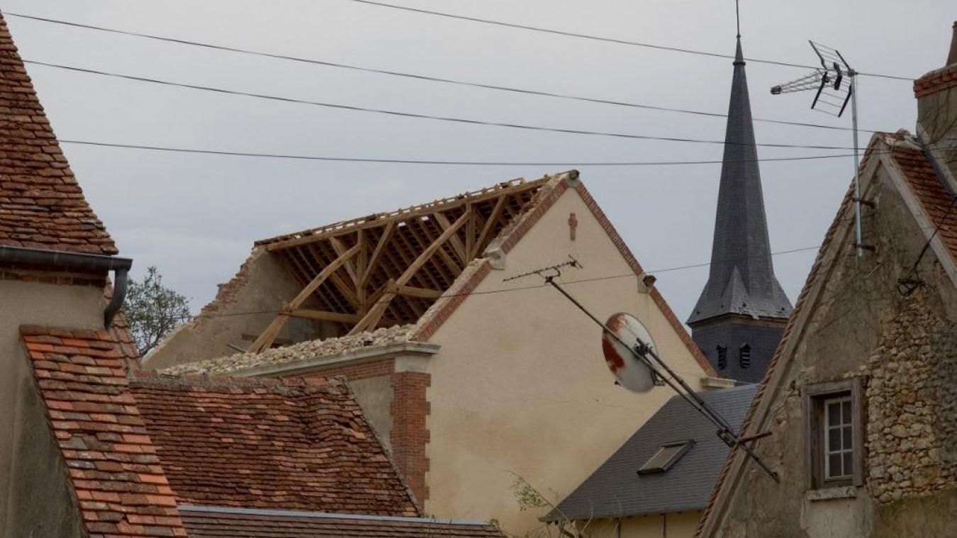 Tornade et orage de grêles : Preuilly, un petit village dévasté par une " apocalypse "