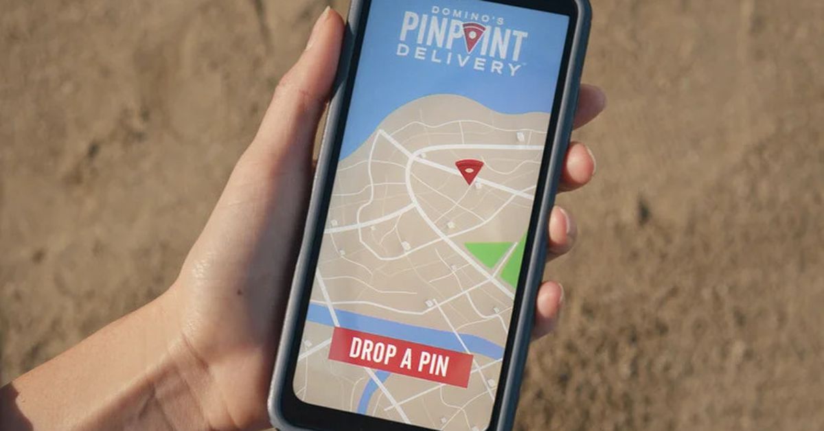 Domino’s Pinpoint Delivery feature delivers pizzas nearly anywhere