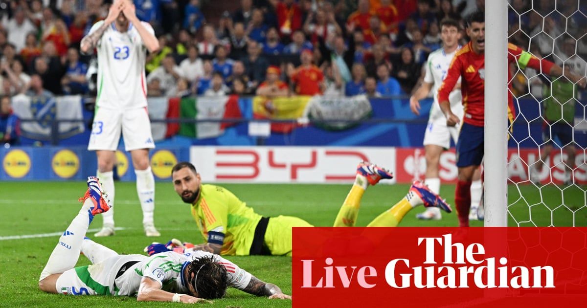 Spain 1-0 Italy: Euro 2024 - as it happened