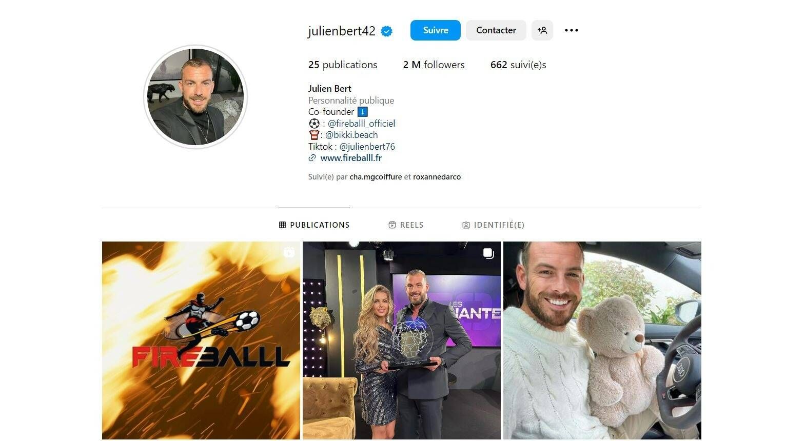 L'influenceur Julien Bert vu dans "Les Anges" mis en demeure d'arrêter ses "pratiques commerciales trompeuses" sur Instagram