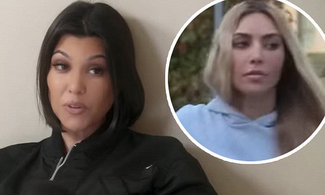 Kourtney Kardashian boasts about dumping her sisters to create new 'identity' following Travis Barker wedding… then throws MORE shade at sister Kim over her 'drive' for more money: 'I'm married, bye e