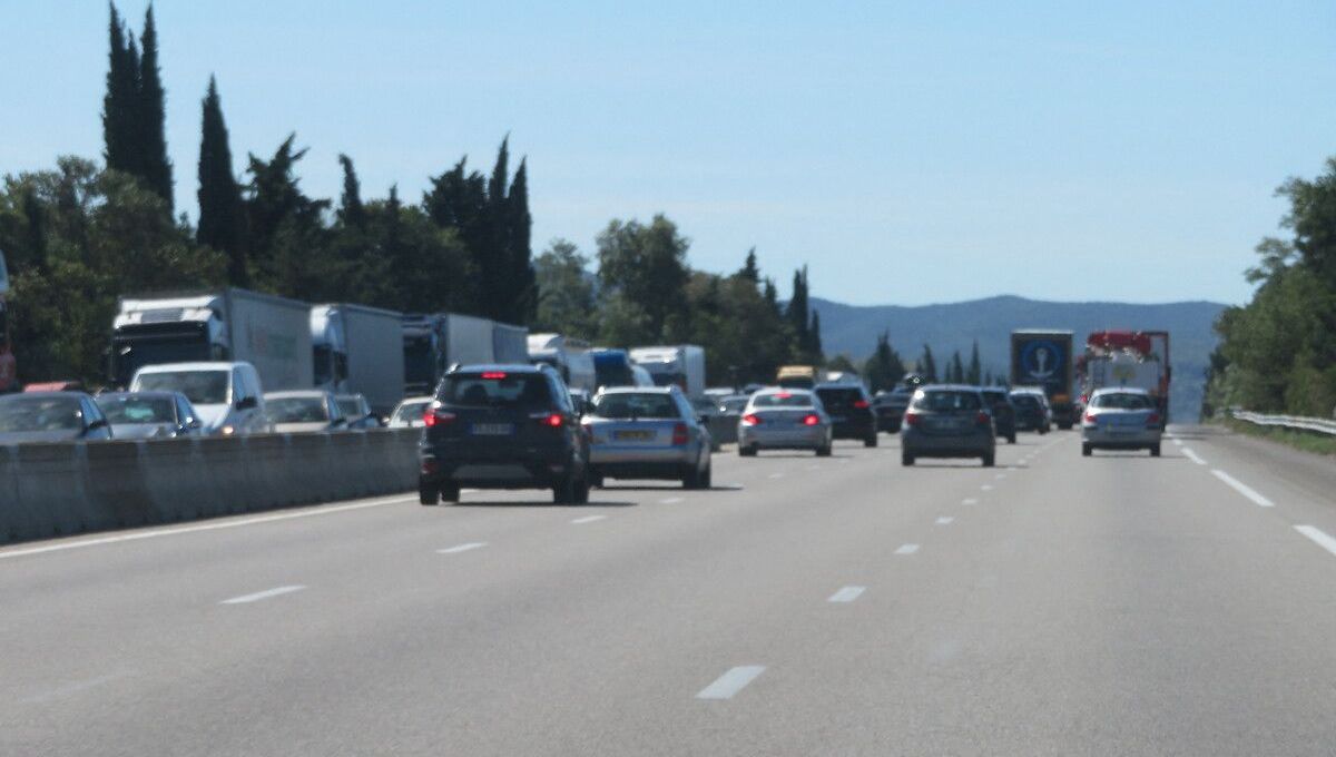 L'autoroute A7 coupée dans les deux sens à hauteur de Bollène après un accident grave