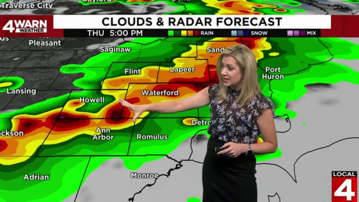 Severe storms may bring strong winds, large hail, tornadoes to Metro Detroit: What to know