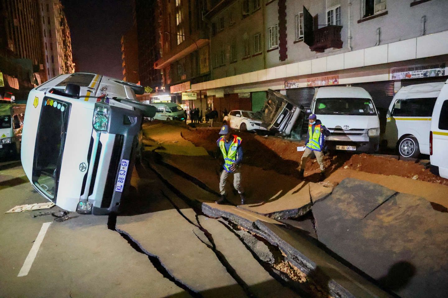 A Johannesburg, une quarantaine de blessés après une explosion inexpliquée