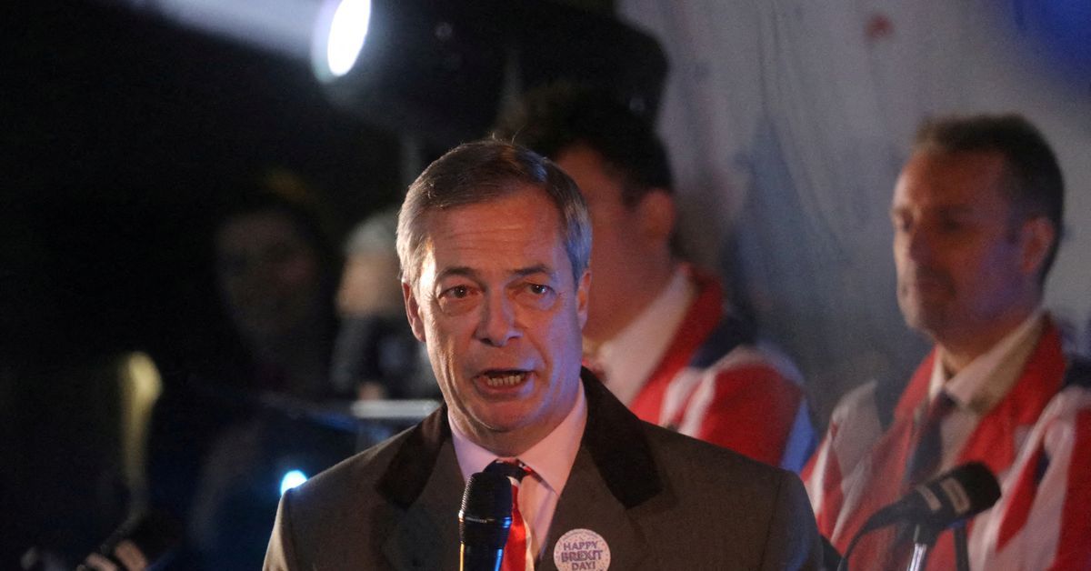 UK watchdog steps into row over 'debanking' of Nigel Farage