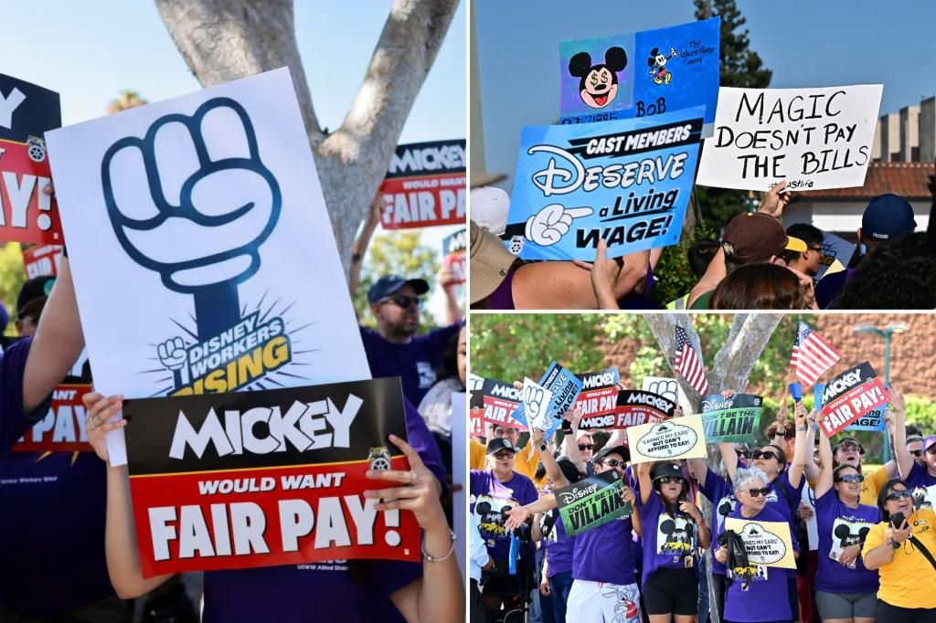 Disney unions vote to authorize strike, cite unfair labor practices