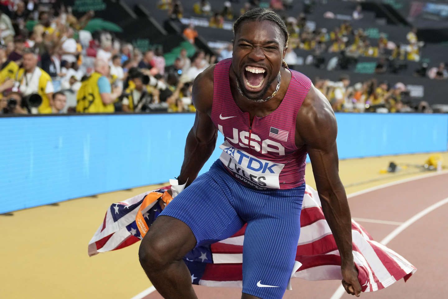 Mondiaux d’athlétisme 2023 : Noah Lyles sacré champion du monde du 100 m