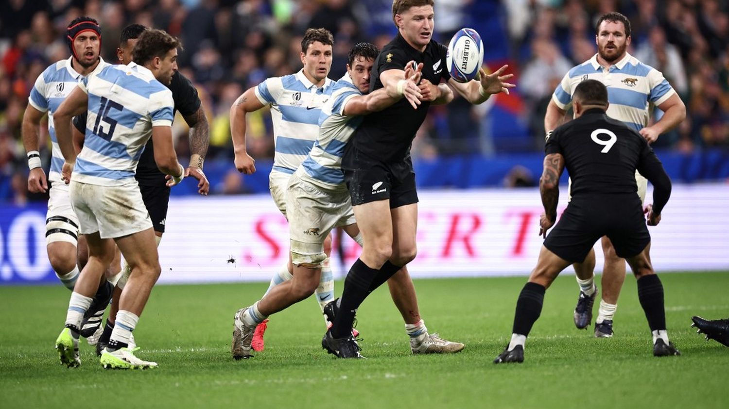 Coupe du monde de rugby : la Nouvelle-Zélande balaie l'Argentine et se qualifie pour la finale