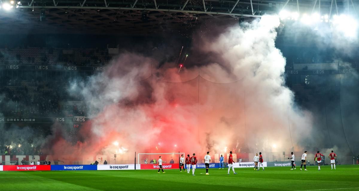 L1 : un match du 17e multiplex interrompu à cause de fumigènes