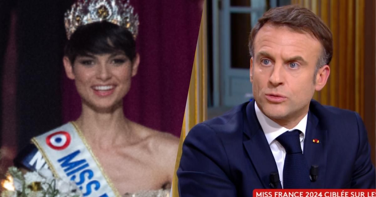 "On a quand même des fadas" : Emmanuel Macron soutient Miss France 2024, victime de cyberharcèlement