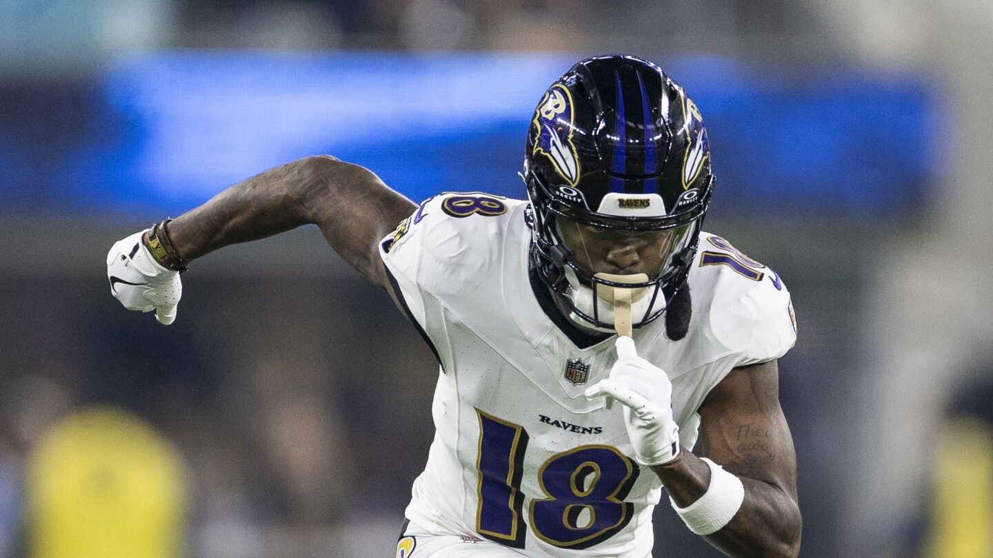 Ravens waive WR Diontae Johnson