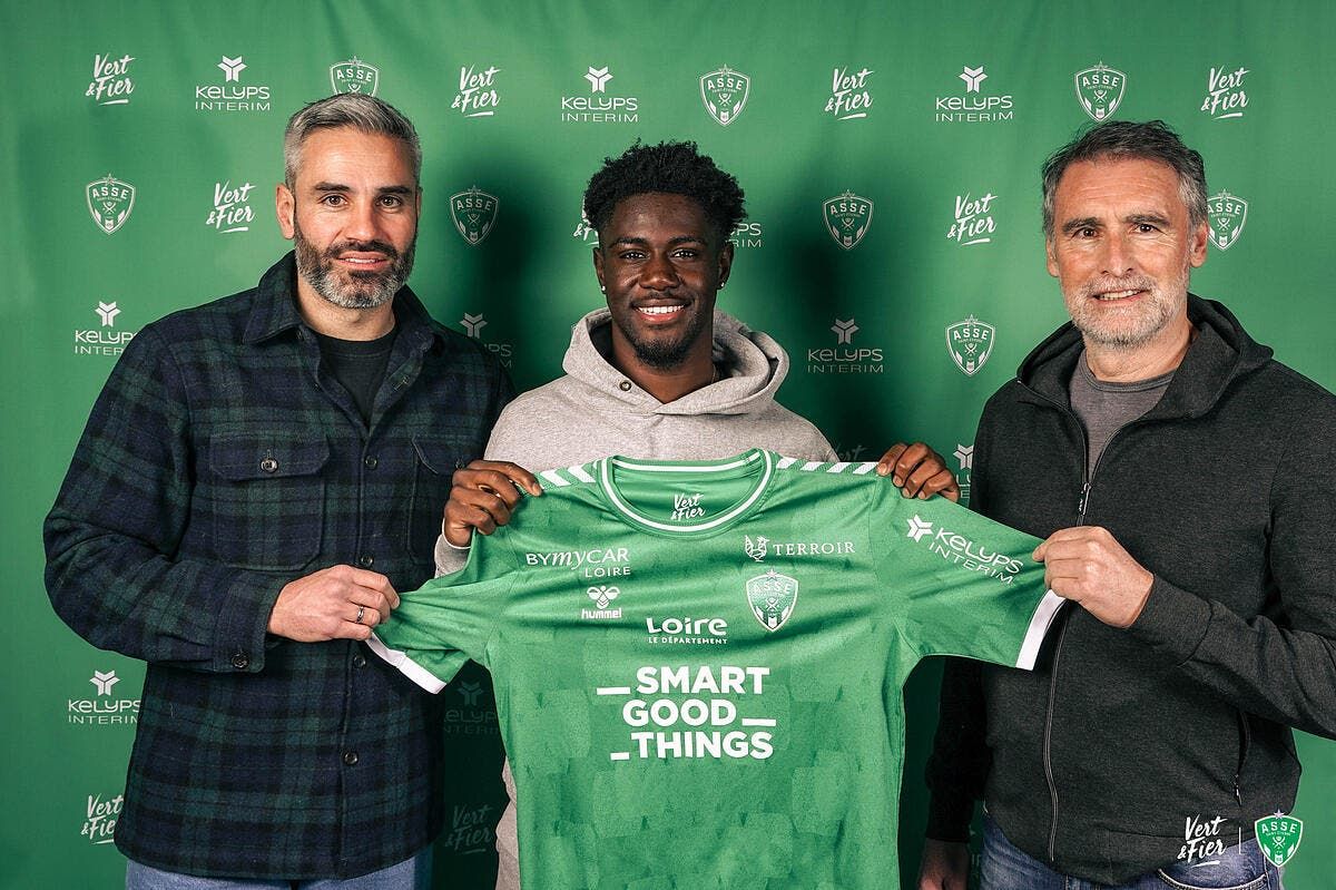 L2 : Nathanaël Mbuku officiellement prêté à l'ASSE