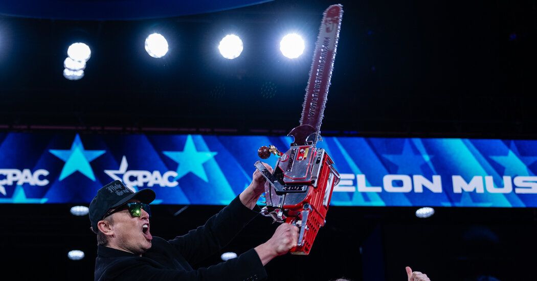 What Musk’s Chain Saw at CPAC Was Really About