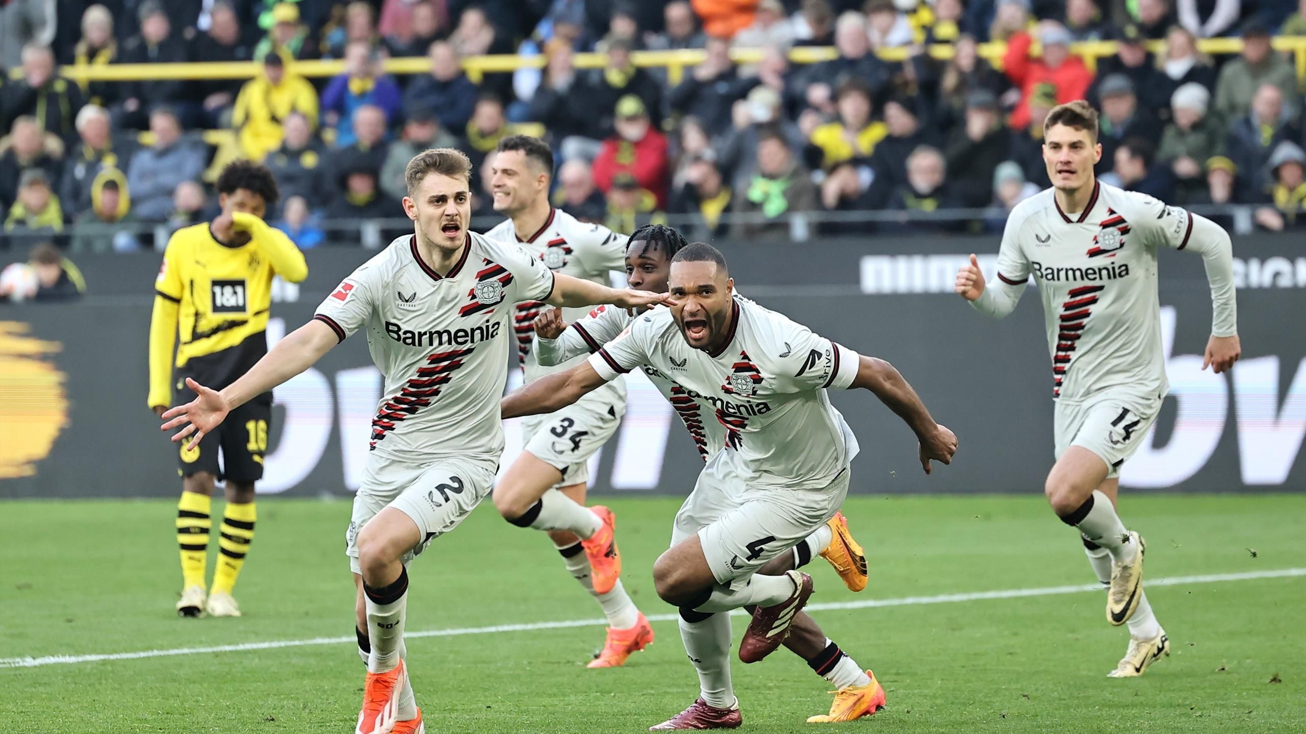 A deux minutes près, Dortmund a bien failli infliger sa première défaite à Leverkusen