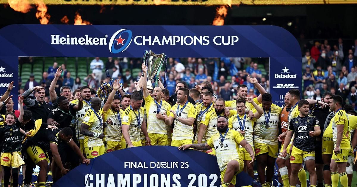 Champions Cup: Emmanuel Macron salue La Rochelle "pour cette victoire qui fera date"