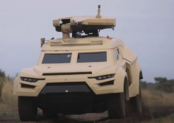 L'intercepteur terrestre Cockerill i-X a été présenté à la Section technique de l'armée de Terre