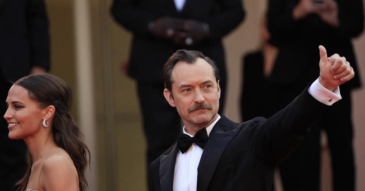 La moustache touffue de Jude Law, la veste peignoir de Marion Cotillard... Comme un dimanche sur les marches de Cannes