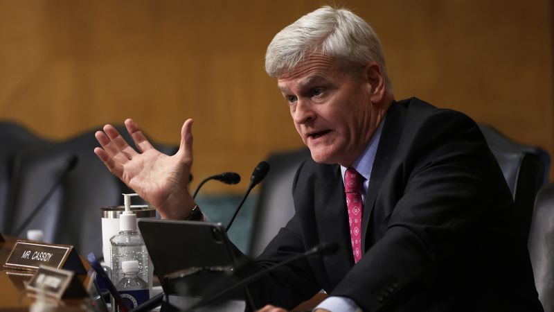 GOP Sen. Bill Cassidy says Trump can't win a general election