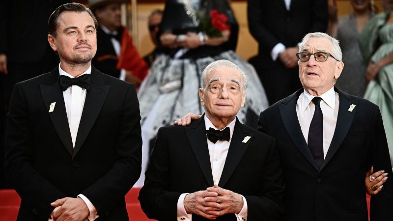 Leonardo DiCaprio and Martin Scorsese's 'Killers of The Flower Moon' gets raucous applause at Cannes premiere