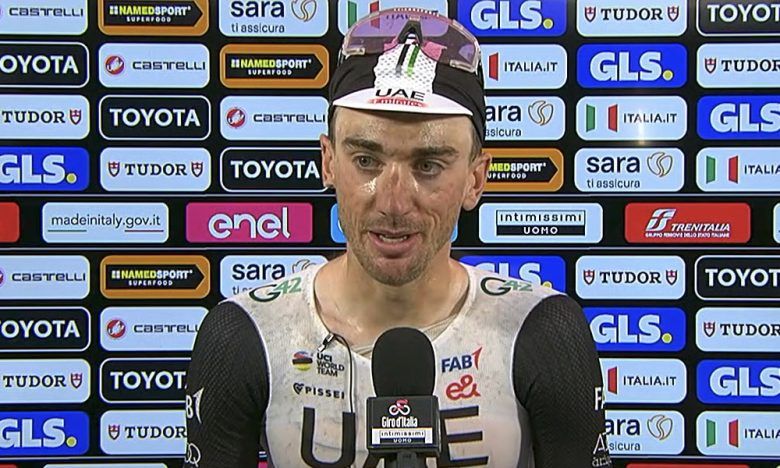 Giro. Tour d'Italie - Brandon McNulty, soulagé: "Enfin une victoire d'étape..."