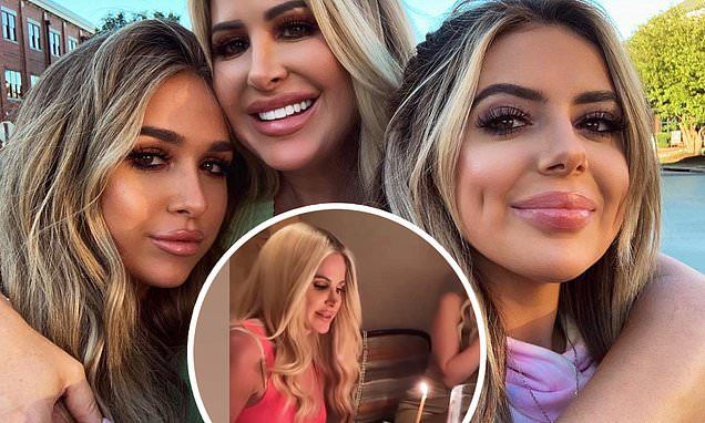 Kim Zolciak-Biermann's daughters celebrate their mother's birthday amid her split from Kroy Biermann