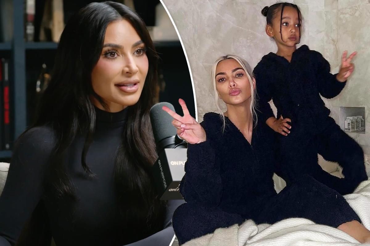 Kim Kardashian admits she cries herself to sleep over parenting